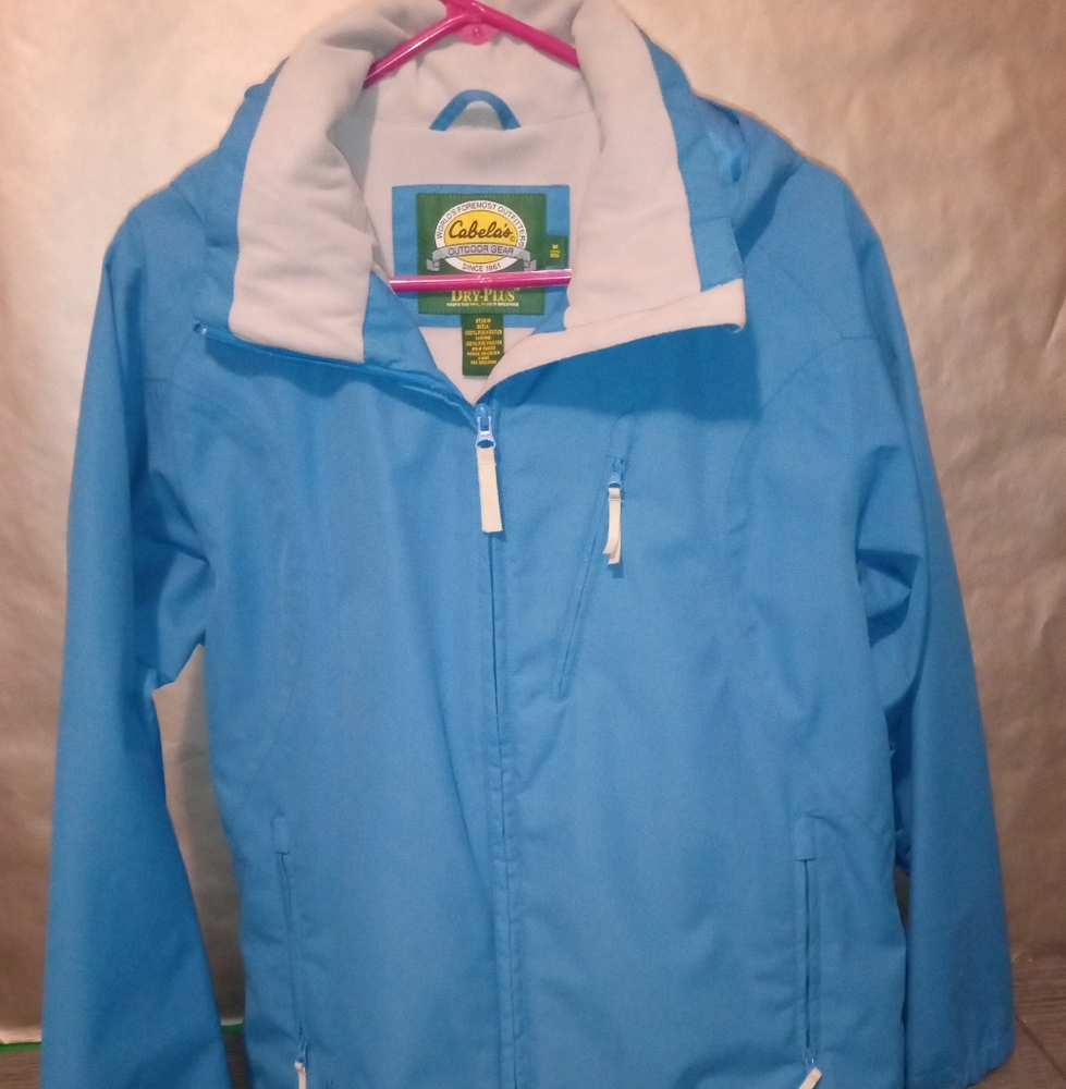 Cabela's medium women's blue jacket